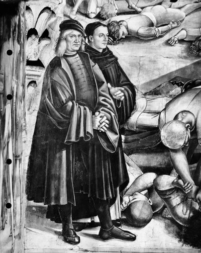 Portrait de Luca Signorelli et Fra Angelico (détail de La Prédication et les Actes de l